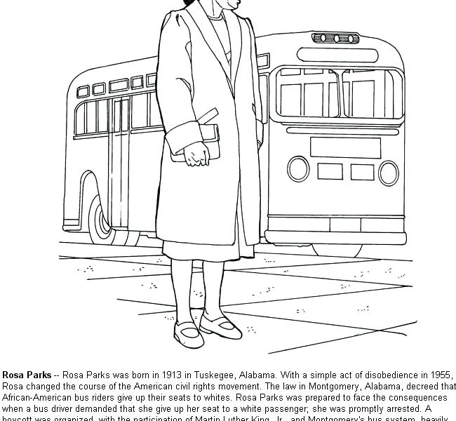 650x600 Rosa Parks Coloring Parks Coloring Sheet Fancy Parks Coloring Page