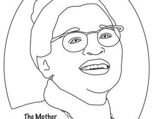 320x240 Marvellous Design Rosa Parks Coloring Page Sheets 47 Best Houstons