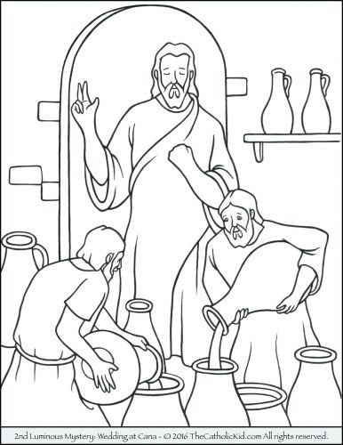 Luminous Mysteries Coloring Pages Inspirational Coloring Page 386x500 Luminous Mysteries Coloring Pages Inspirational Coloring Page