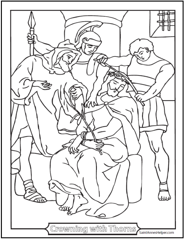 Rosary Coloring Pages Mysteries Of The Rosary 590x762 Rosary Coloring Pages Mysteries Of The Rosary