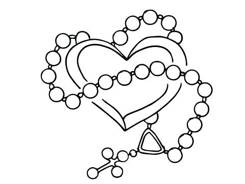 Rosary Coloring Pages Beautiful Mysteries Of The Rosary Coloring 480x360 Rosary Coloring Pages Beautiful Mysteries Of The Rosary Coloring