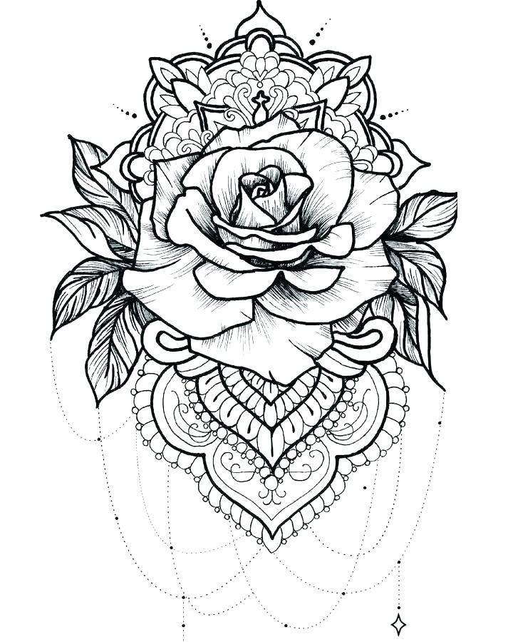 Coloring Pages Roses Coloring Pages Rose Beautiful Big Rose 720x900 Coloring Pages Roses Coloring Pages Rose Beautiful Big Rose