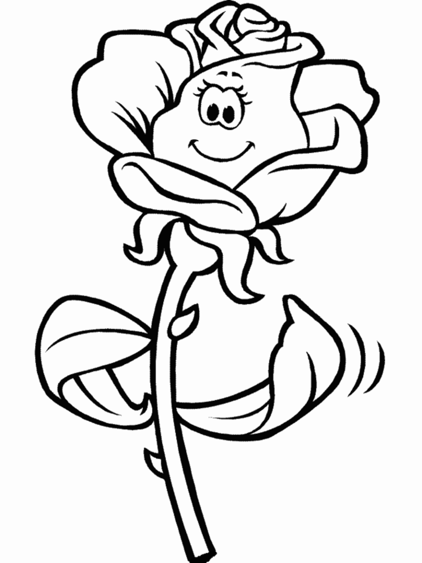 Coloring Pages Of Roses 852x1136 Coloring Pages Of Roses