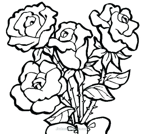 600x558 Rose Color Pages Heart Coloring Sheet Rose Coloring Rose Heart