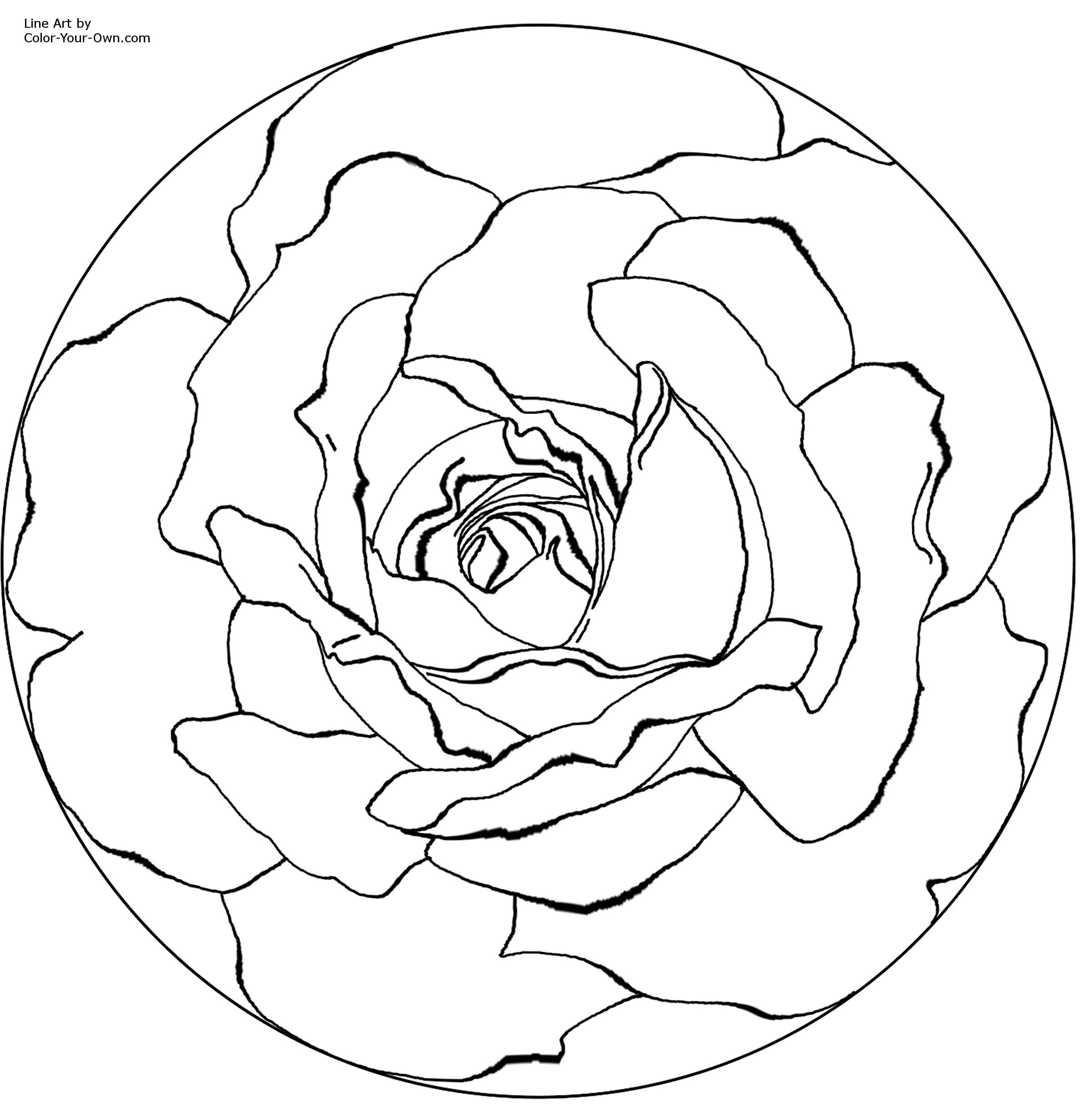 2400x2451 Printable Mandala Coloring Pages For The 8.5 X 11 Printable Size