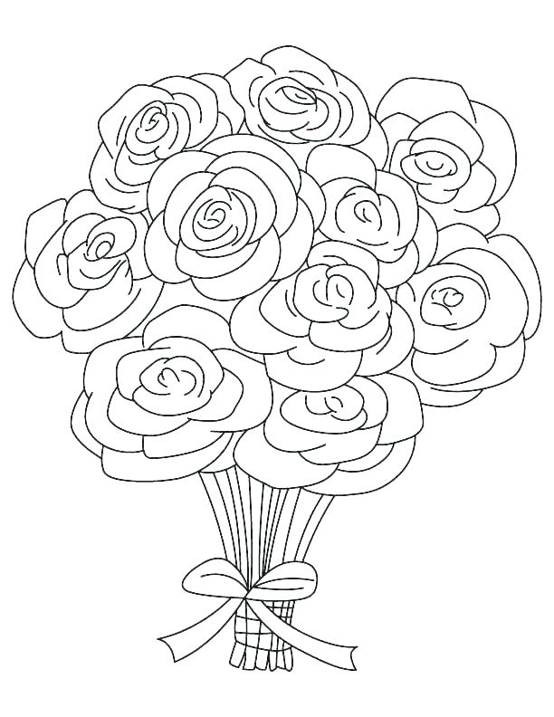 Hearts And Roses Coloring Pages Printable Luxury Heart Rose Color 612x792 Hearts And Roses Coloring Pages Printable Luxury Heart Rose Color
