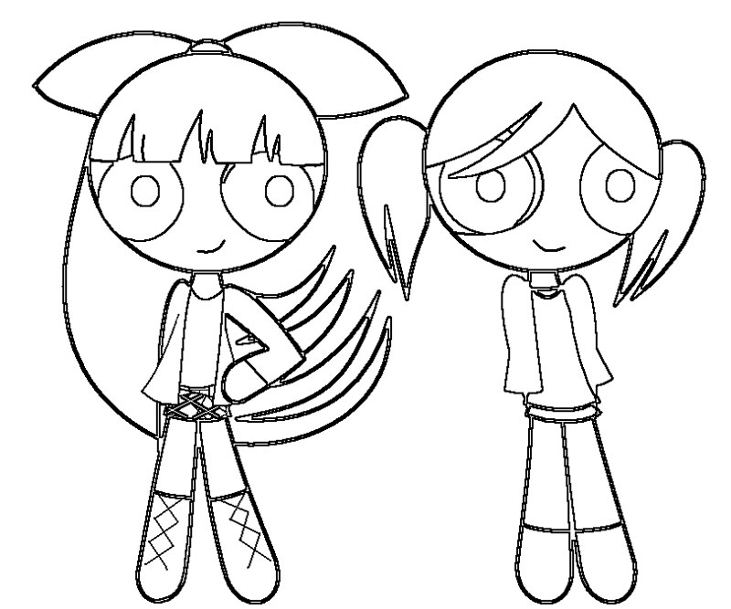Powerpuff Girls Bubbles Coloring Pages 800x667 Powerpuff Girls Bubbles Coloring Pages