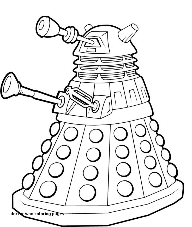 Doctor Who Coloring Pages 736x868 Doctor Who Coloring Pages