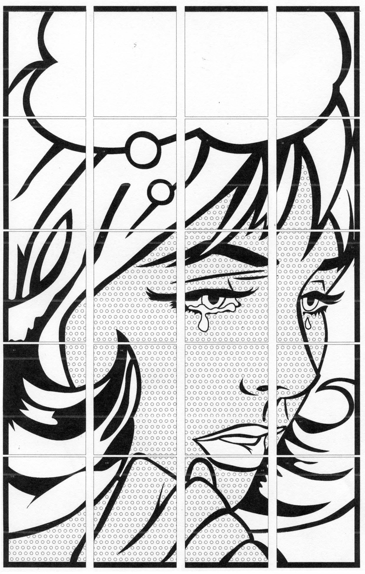 Roy Lichtenstein Coloring Pages at GetColorings.com | Free printable ...