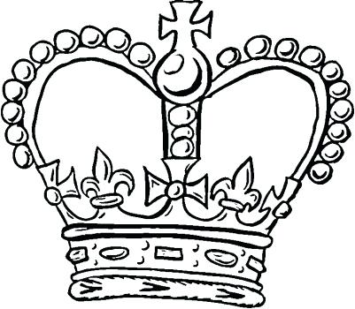 401x350 King Crown Coloring Page Royal Crown Coloring Page King And Queen