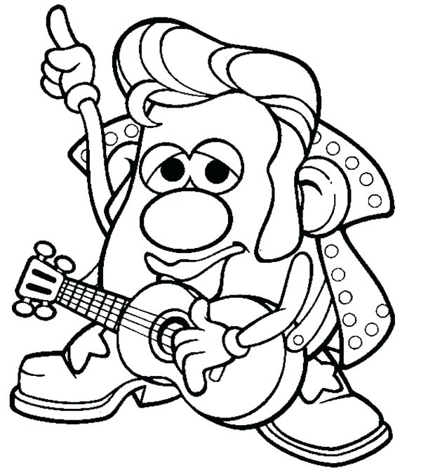 600x676 Electric Guitar Coloring Pages Electric Rock And Roll Guitar