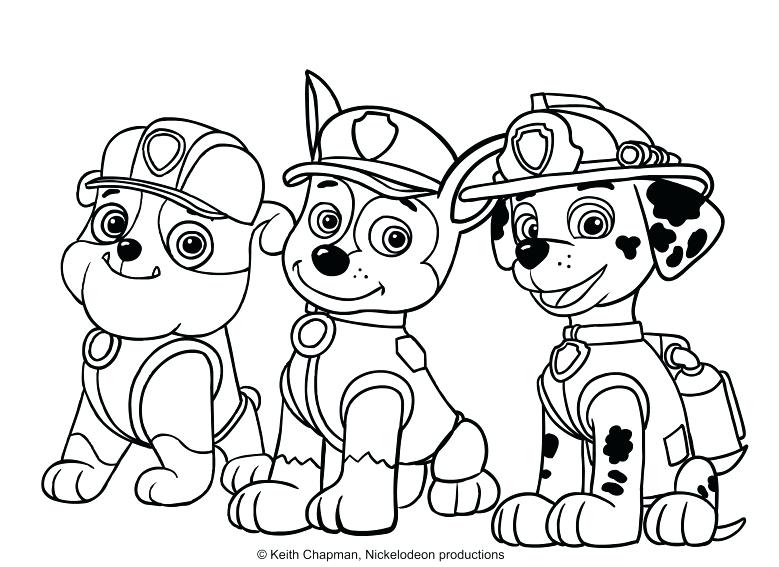 Paw Patrol Coloring Sheets Also Coloring Pages Images Rubble Chase 779x567 Paw Patrol Coloring Sheets Also Coloring Pages Images Rubble Chase