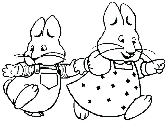650x474 Max And Ruby Coloring Pages Max Ruby Friend In Max And Ruby