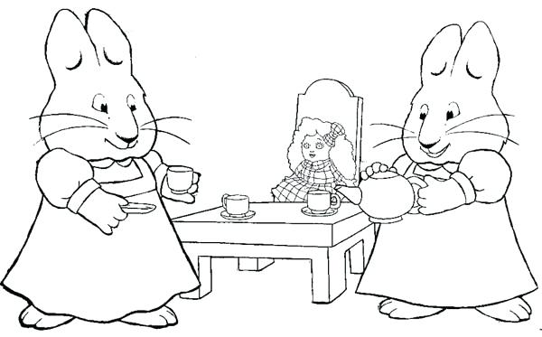 600x373 Free Printable Max And Ruby Coloring Pages For Kids Max And Ruby
