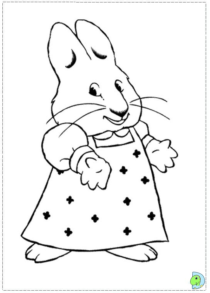 691x960 Interesting Idea Max And Ruby Printable Coloring Pages 407084