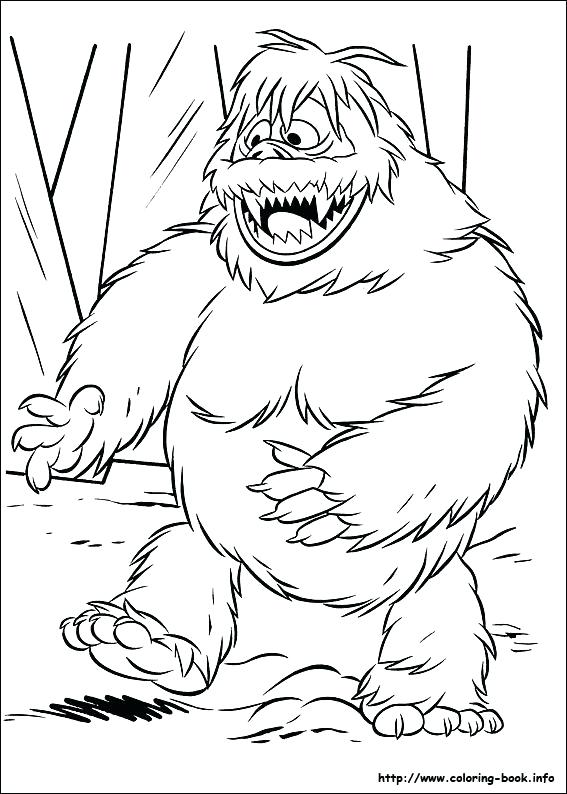 567x794 Rudolph Printable Coloring Pages Bumble Coloring Pages Wilma