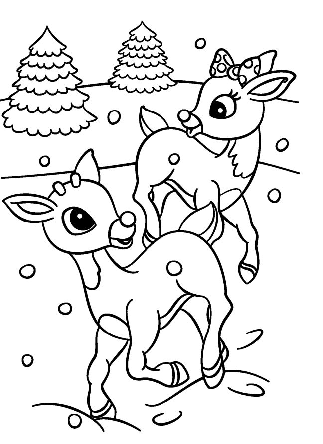 Cute Reindeer Coloring Pages Cure Cute Reindeer Coloring Pages 648x892 Cute Reindeer Coloring Pages Cure Cute Reindeer Coloring Pages
