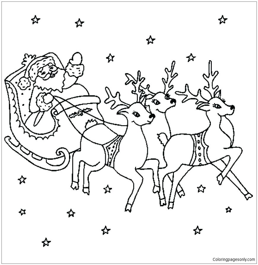 Rudolph The Red Nosed Reindeer Coloring Pages at GetColorings.com