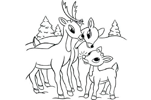 Rudolph Red Nosed Reindeer Coloring Pages The Red Nosed Reindeer 500x333 Rudolph Red Nosed Reindeer Coloring Pages The Red Nosed Reindeer