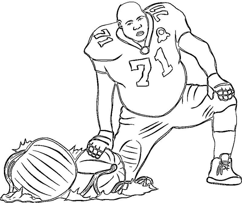 800x672 Football And Rugby Coloring Pages