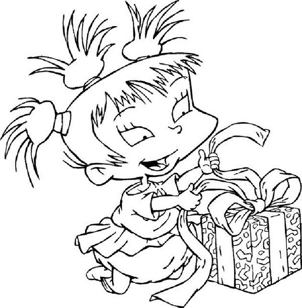 600x612 Rugrats Coloring Pages Unique Angelica From Rugrats Characters
