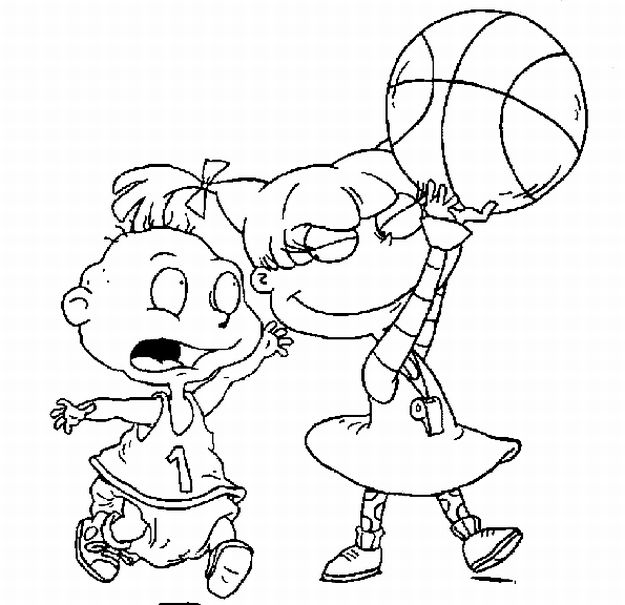 625x605 Rugrats Coloring Lovers