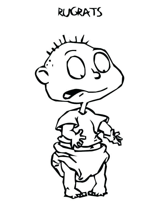600x777 Rugrats Coloring Pages