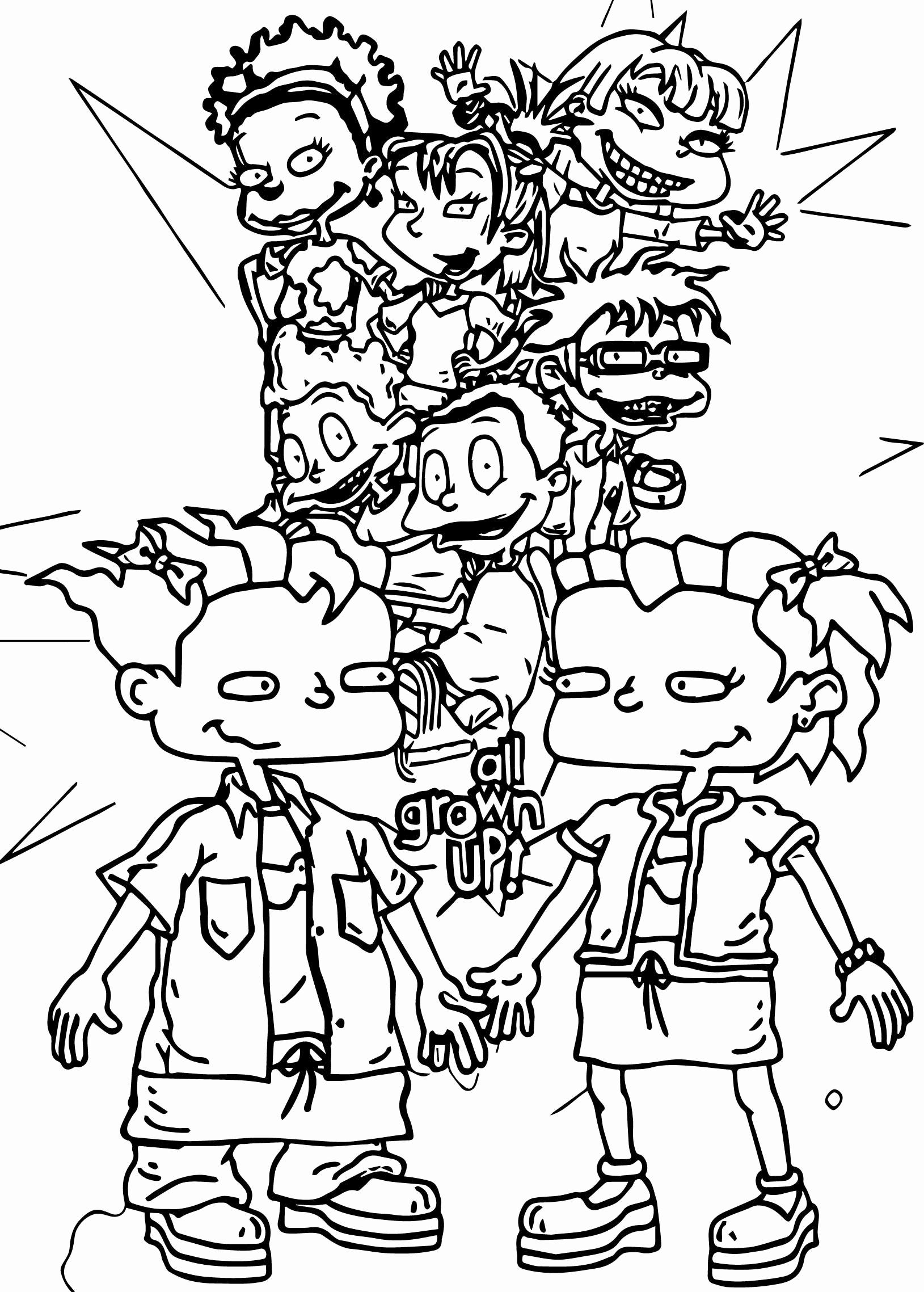 1629x2277 Gymnastics Coloring Pages Awesome All Grown Up Rugrats Coloring