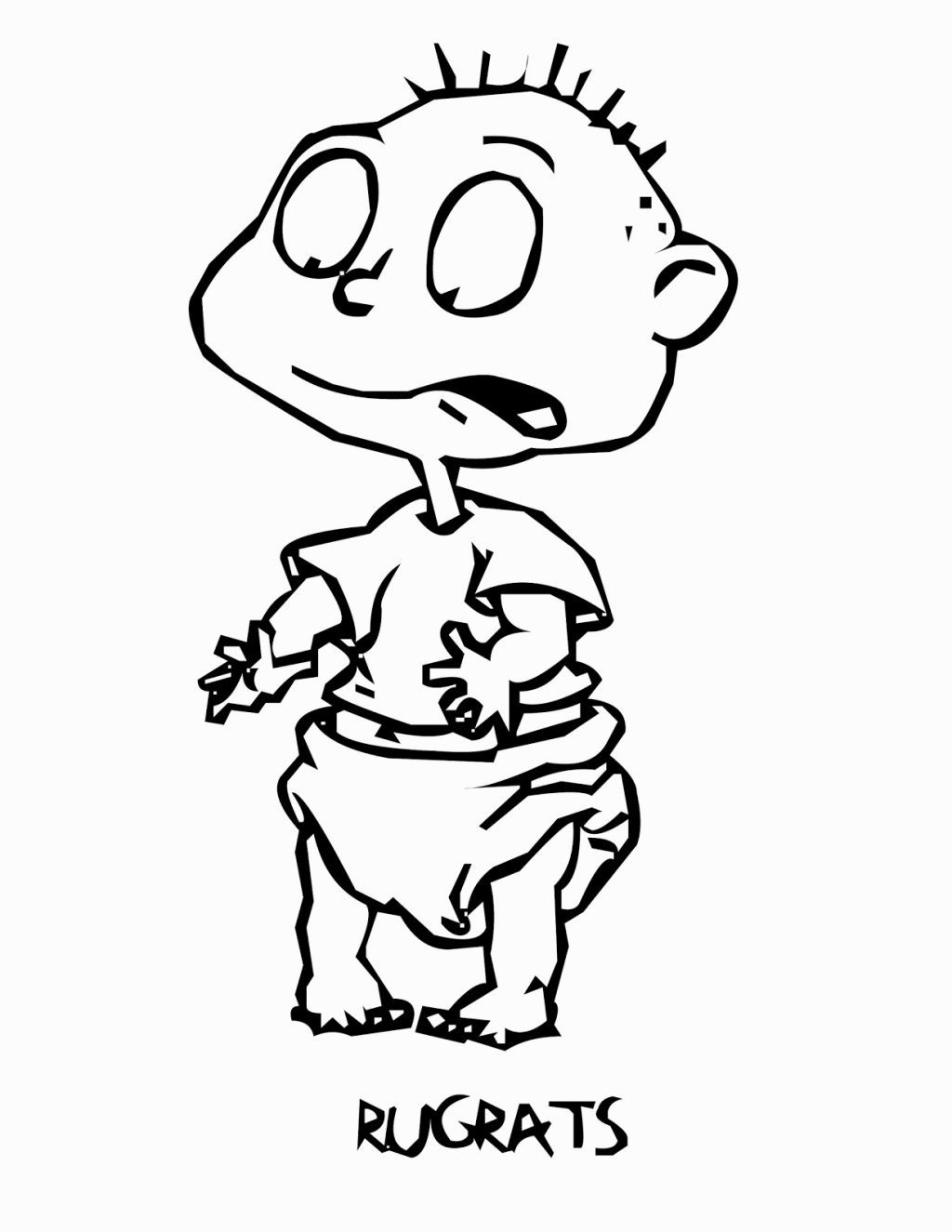 1024x1325 Rugrats Coloring Book Coloring Pages Rugrats