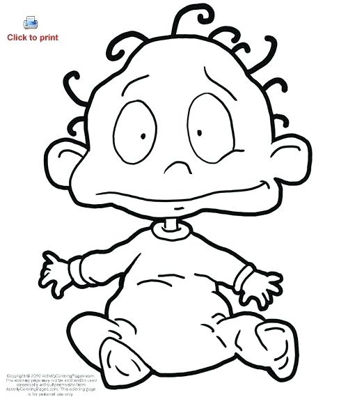 500x570 Awesome Rugrats Coloring Pages Best Blue S Clues Coloring Pages