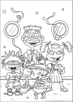 Rugrats Tommy Coloring Pages at GetColorings.com | Free printable ...