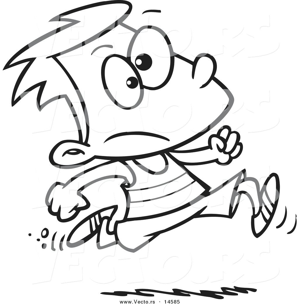 Running Coloring Pages Vector Of A Cartoon Boy Track Page Outline 1024x1044 Running Coloring Pages Vector Of A Cartoon Boy Track Page Outline