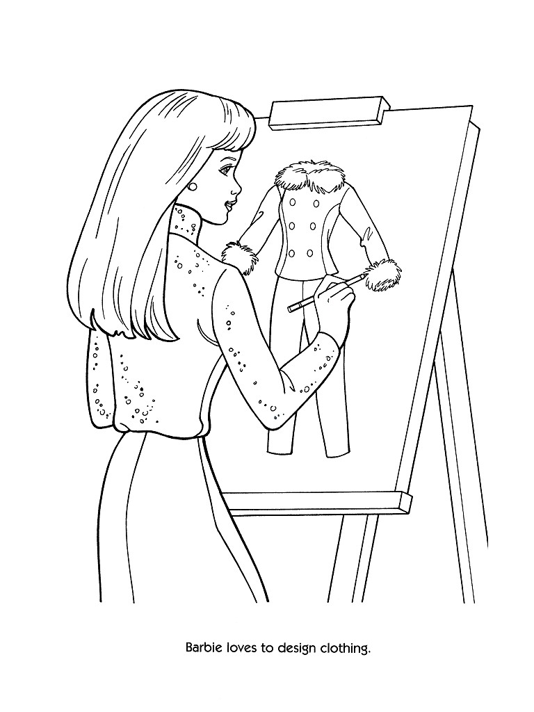 Fashion Coloring Pages 768x1024 Fashion Coloring Pages