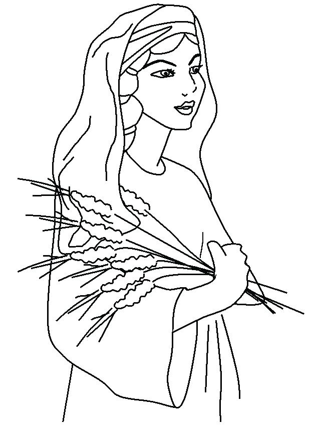 625x872 Ruth Naomi Coloring Pages Coloring Pages Coloring Page