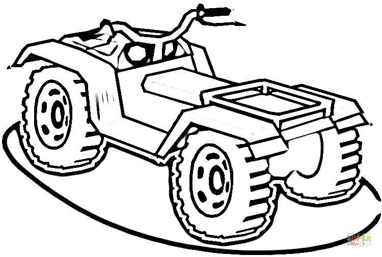 750x505 Polaris Rzr Coloring Pages