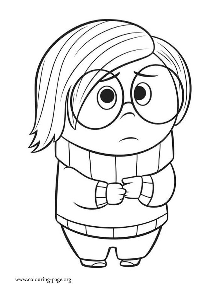 Joy Inside Out Coloring Page 700x930 Joy Inside Out Coloring Page