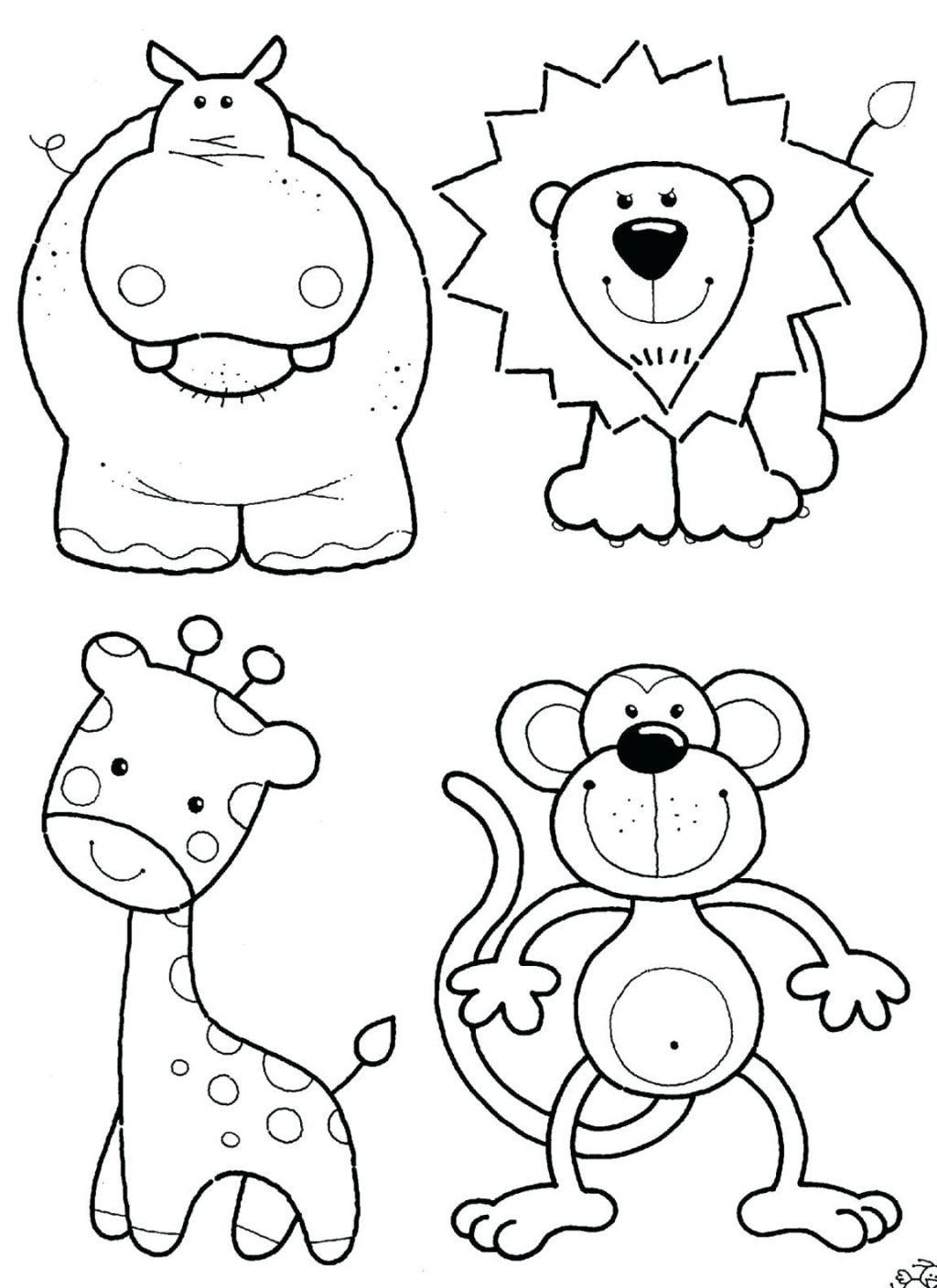 Coloring Pages ~ Safari Coloring Pages Animal Jungle Wildlife 1024x1408 Coloring Pages ~ Safari Coloring Pages Animal Jungle Wildlife