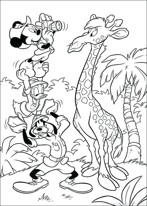 Safari Para Colorear Mickey Mouse Safari Coloring Pages 6 A Para 571x800 Safari Para Colorear Mickey Mouse Safari Coloring Pages 6 A Para