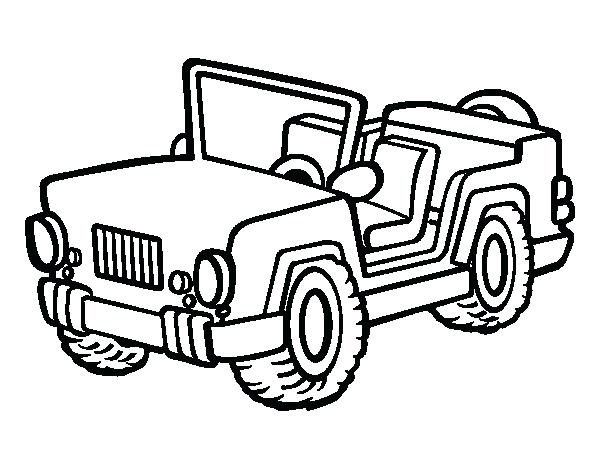 Safari Jeep Coloring Page at GetColorings.com | Free printable ...