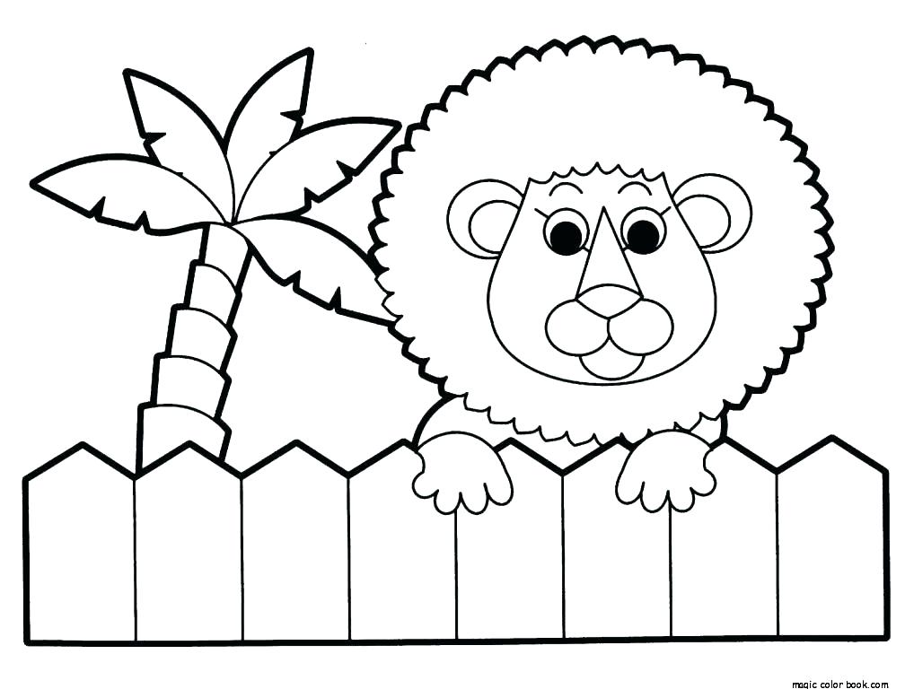 1008x768 Jungle Animal Coloring Pages Safari Coloring Pages Printable