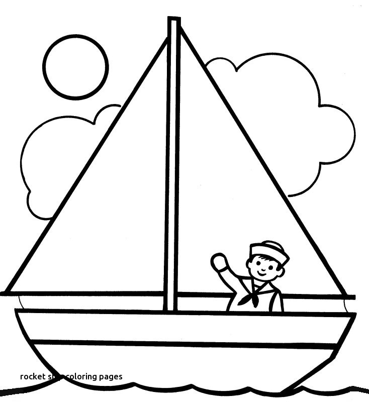 734x800 Sailboat Colouring Pages Free Coloring Pages