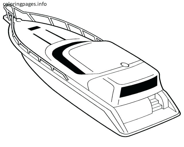 640x513 Speed Boat Coloring Pages Speed Boat Coloring Pages Boating