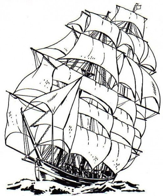 520x628 Boat Coloring Pages New Free Ship Coloring Pages For Kids