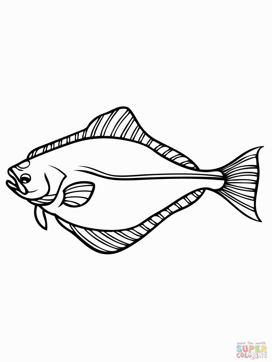900x1200 Fish Coloring Pages