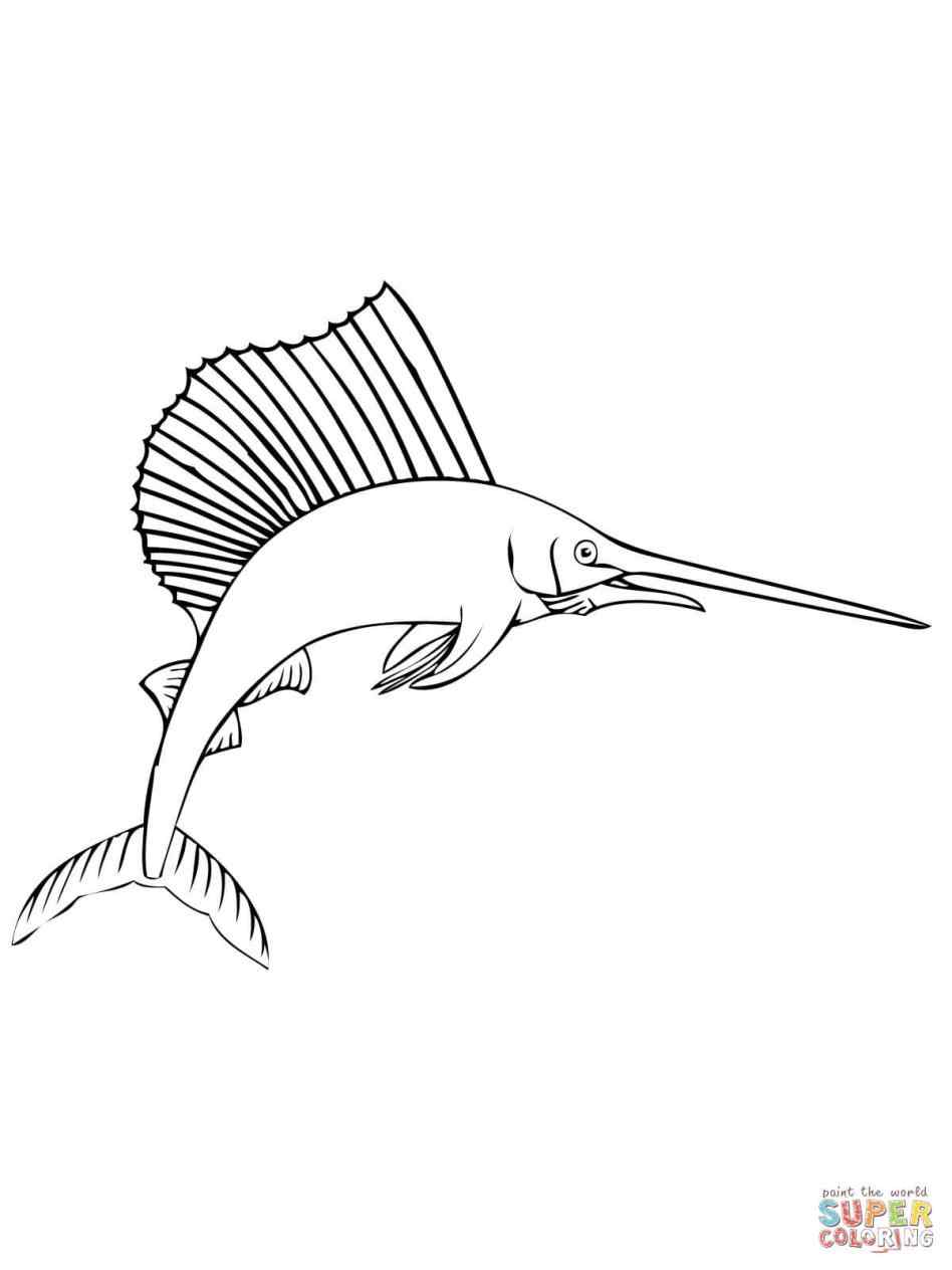 948x1264 Sailfish Coloring Pages Online Coloring Printable