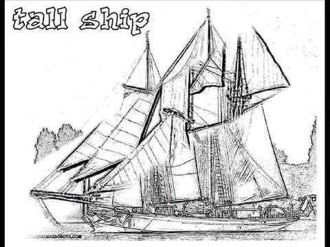 480x360 Coloringbuddymike Tall Ships Coloring Pages