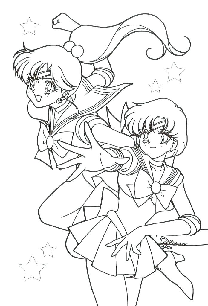 696x1023 Mercury Coloring Page Sailor Mars Coloring Pages Mercury Coloring