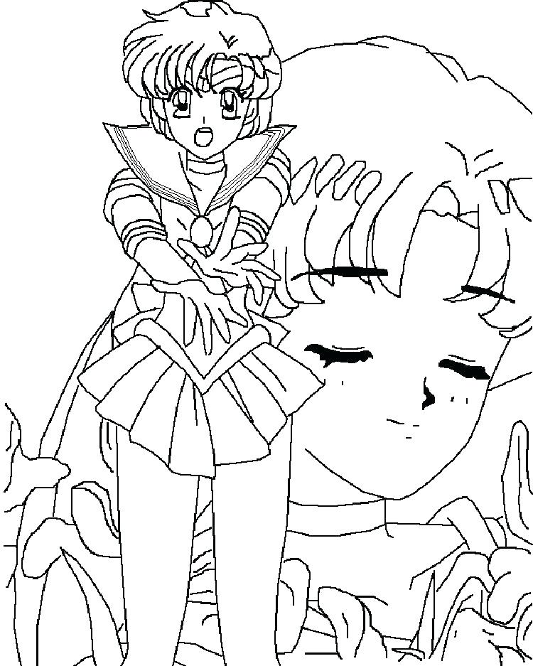Sailor Mercury Coloring Pages at GetColorings.com | Free printable ...