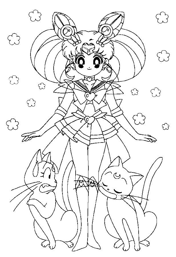 617x900 Coloriage Pour Enfant Sailor Moon. Coloriage Pour Enfant Est Un