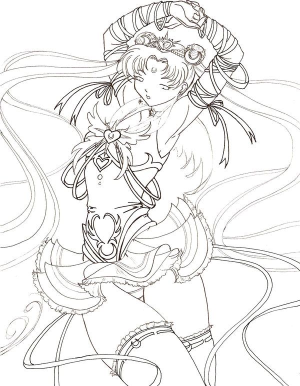 600x772 Millennium Senshi Sailor Moon By